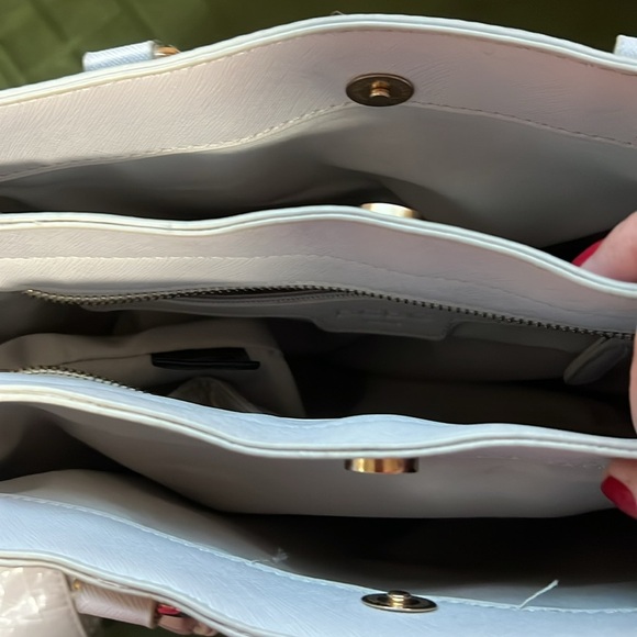 Bcbg Paris Woman's Faux Leather Satchel Handbag - Picture 7 of 11